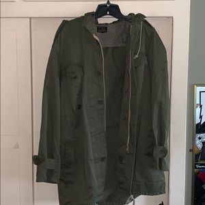 Olive Green Army Issue Parka